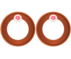 [개별도안] 화전 만들기 가랜드