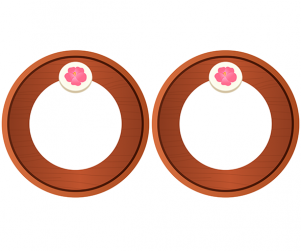 [개별도안] 화전 만들기 가랜드