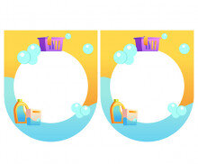 [개별도안] 버블데이 가랜드