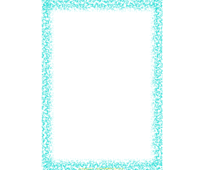 배경없는 민트점 테두리