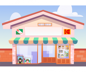 사진관 배경 (문구없음)