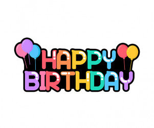 HAPPY BIRTHDAY 풍선 토퍼