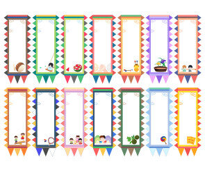 전통놀이, 풍습 깃발(문구없음)