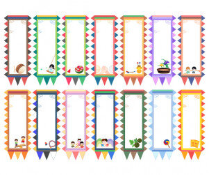 전통놀이, 풍습 깃발(문구없음)