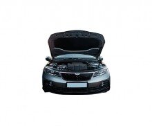 보닛 열린 자동차