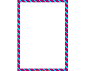 자주 하늘 사선 테두리