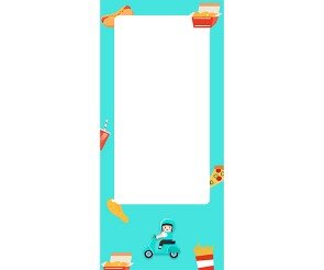 배달 포장 배너 (문구없음)