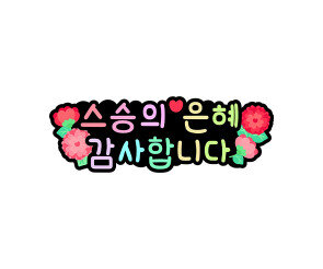 스승의 은혜 감사합니다 토퍼