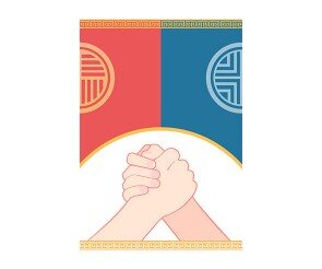 천하장사 팔씨름 대회 포스터(문구없음)