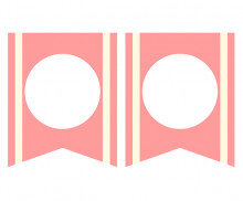 수료를 축하해 어린이 가랜드 개별도안