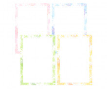 수채화 테두리 모음