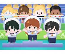 올림픽 시상식 배경