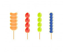 탕후루(귤,딸기,샤인머스캣,블루베리)