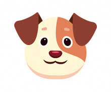 강아지 얼굴