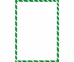진초록 사선 테두리