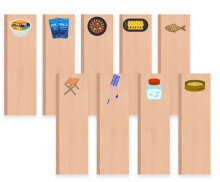 빙어 매점 메뉴판 (문구없음)