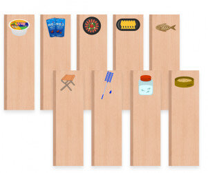 빙어 매점 메뉴판 (문구없음)