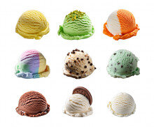 아이스크림(윗부분)