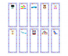 장난감 가게 개별 메뉴판(문구없음)