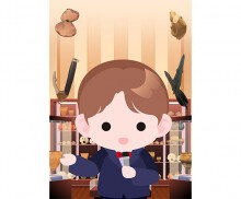 박물관 큐레이터 표지(남아)