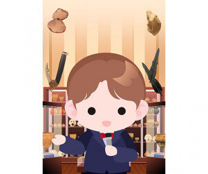 박물관 큐레이터 표지(남아)