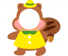 다람쥐 합성이미지