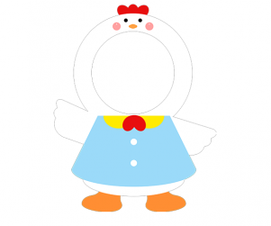 꼬꼬닭 합성이미지