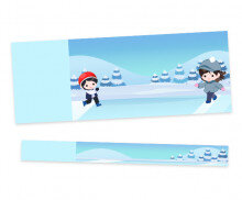 스케이트장 입장권(문구없음)