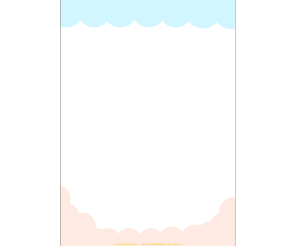 분홍색 하늘색 구름 배경