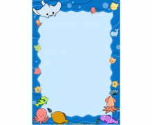 바다 친구들 배경