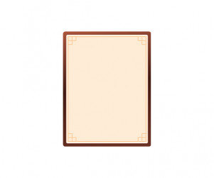 떡집 차림표 (메뉴판) 문구없는