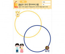 설날과 추석 벤다이어그램