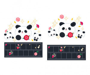 나는 얼굴로 효도한다 원고지 레터링(문구없음)