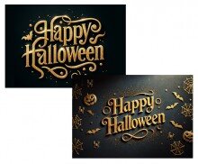 HAPPY HALLOWEEN 글씨 배경