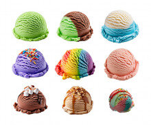 아이스크림(윗부분)