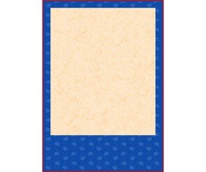 전통문양 테두리(파랑)