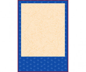전통문양 테두리(파랑)
