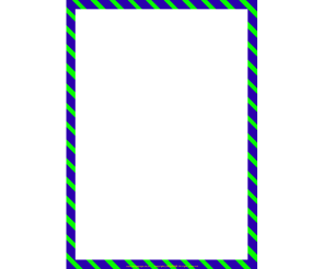 남색 연두 사선 테두리