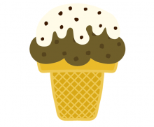 밀크 초코 아이스크림