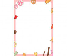 과자파티 테두리