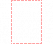 연분홍 사선 테두리