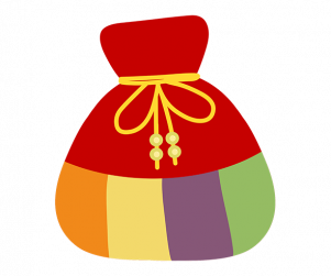 빨간색 복주머니