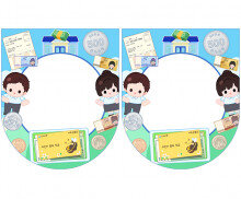 [개별도안] 어린이 은행 가랜드