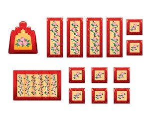 [개별도안] 전통 보료 만들기(꽃)