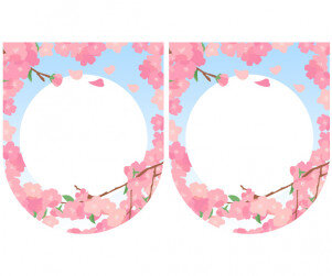 [개별도안] 벚꽃 놀이 가랜드