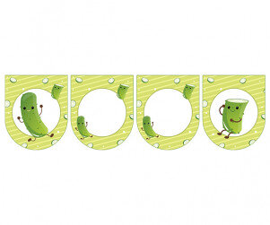 [개별도안] 오이 놀이 가랜드