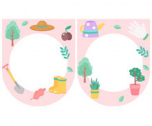 [개별도안] 나무 심는 날 가랜드