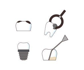 치과 치료 아이콘