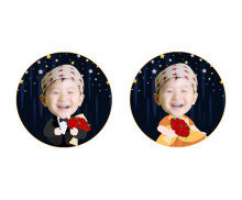 졸업 합성 라벨(턱시도,드레스)