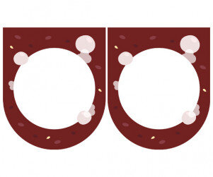 [개별도안] 동지잔치 가랜드